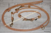 Leinenset Reepschnur 8mm gold-creme