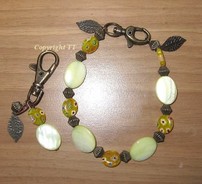 Armband+Anhänger Citrin