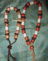 Einzelstücke EM-Bänder mit Holzperlen