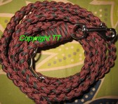 Paracord-Leine rust und rost-schwarz-Camo