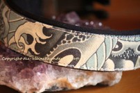 Halsband Tattoo grau 31-35cm