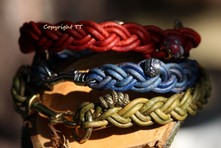 Schmuckhalsband Rundleder 3mm mit Perle