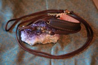 Showleine dunkelbraun