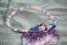 Markenbändchen Ethno-Baumwollband - Armband