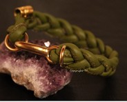 Halsband Nappaleder gesäumt