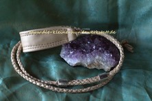 Showleine Nappaleder perlmutt